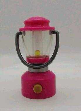My Life Camping Lantern - Pink with Working Light